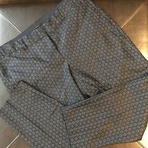 Lane Bryant Navy Crop Pants